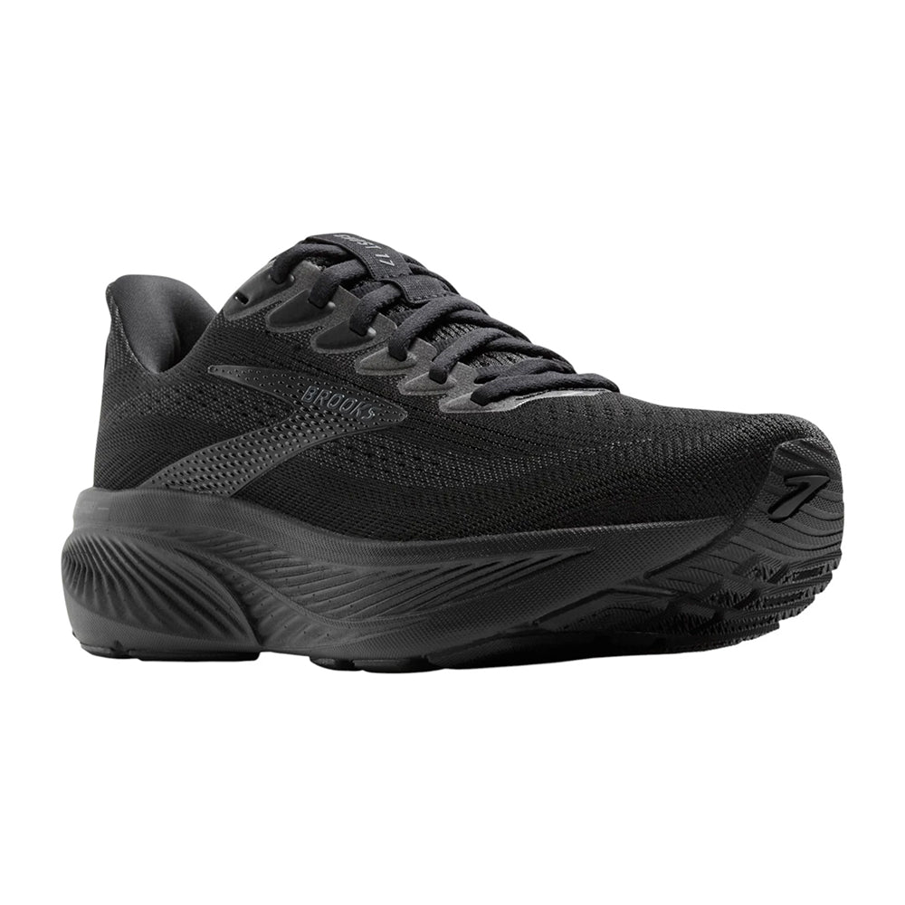 Brooks Women's Ghost 17 Womens Shoes Black/Black/Ebony