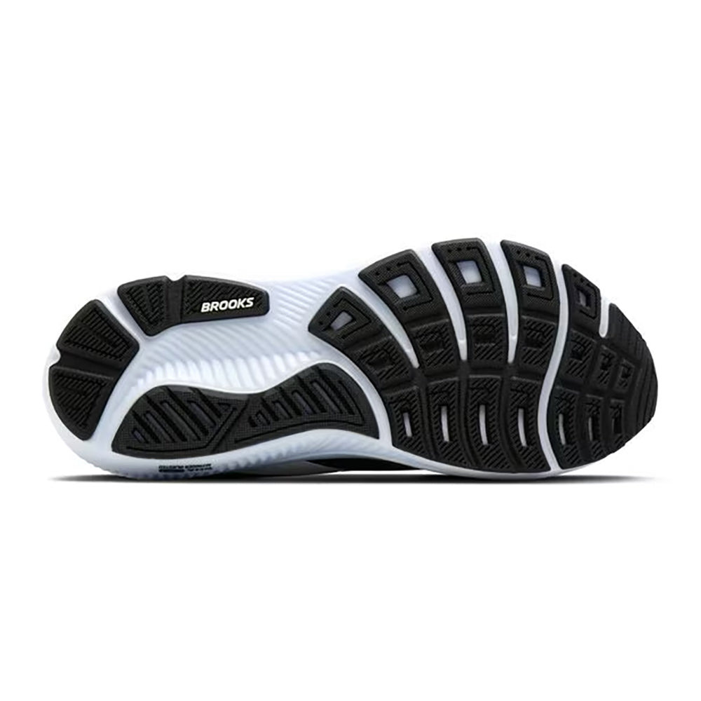 Brooks Ghost 18 Mens Black and White Everyday Running Comfort Sneaker