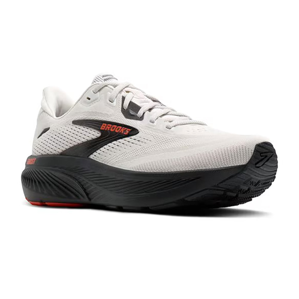 Brooks Ghost 18 Mens Pearl Coconut Tigerlily Everyday Running Comfort Sneaker