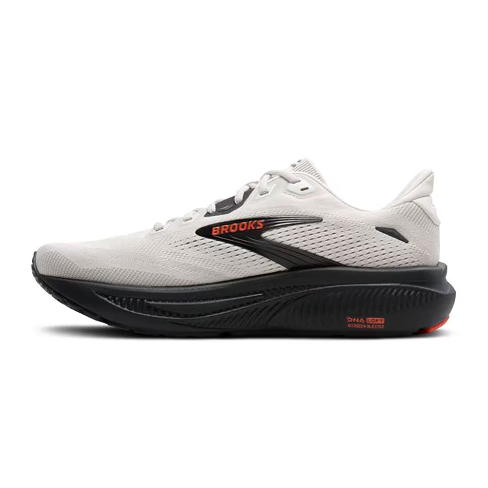 Brooks Ghost 18 Mens Pearl Coconut Tigerlily Everyday Running Comfort Sneaker