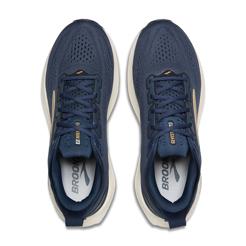  Brooks Glycerin 23 Mens Running Shoe Everyday Shoe Blue Spellbound Starfish