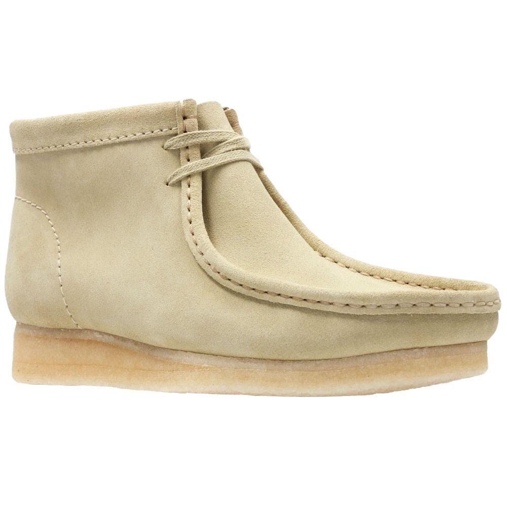 Clarks Men's Wallabee Boot Mens Shoes Maple Suede