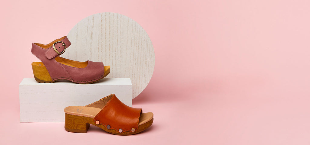 dansko retro sandals at simons shoes