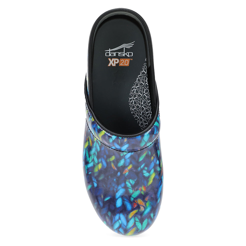 Dansko XP 2.0 Blue Knit Patent