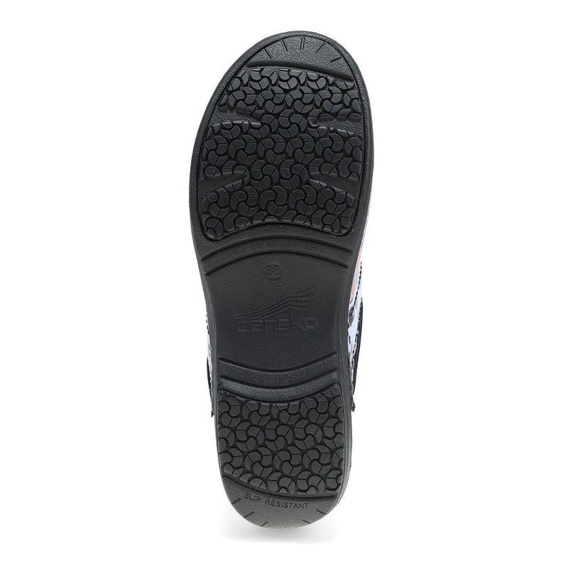 Dansko XP 2.0 Purple Leopard Patent Womens Shoes 