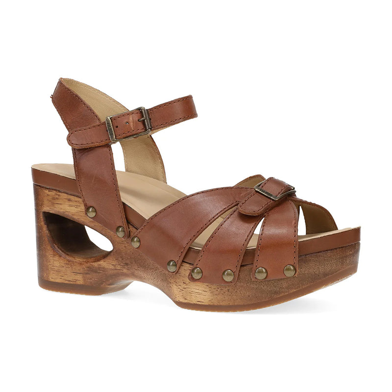 Dansko Alanna Womens Shoes TanCalf