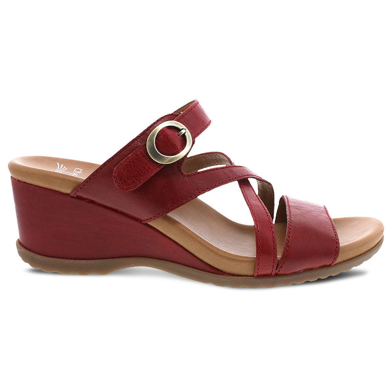 Dansko Ana Open Back Wedge Sandal Womens Shoes 