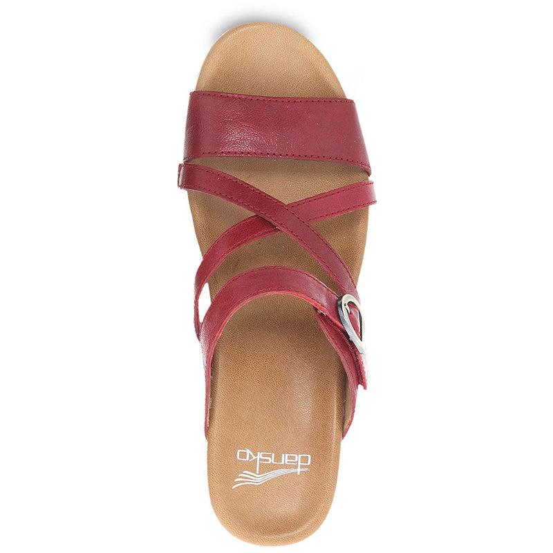 Dansko Ana Open Back Wedge Sandal Womens Shoes 
