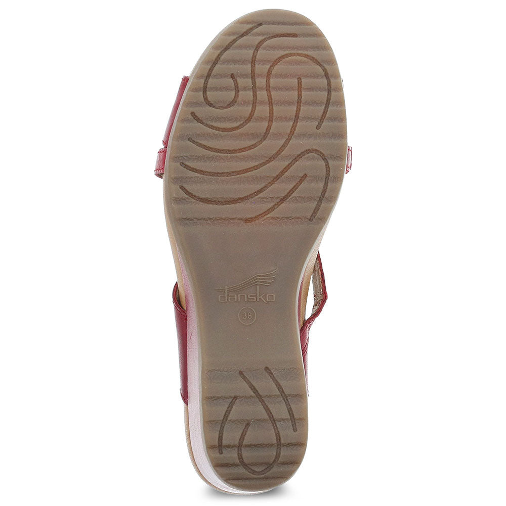 Dansko Ana Open Back Wedge Sandal Womens Shoes 