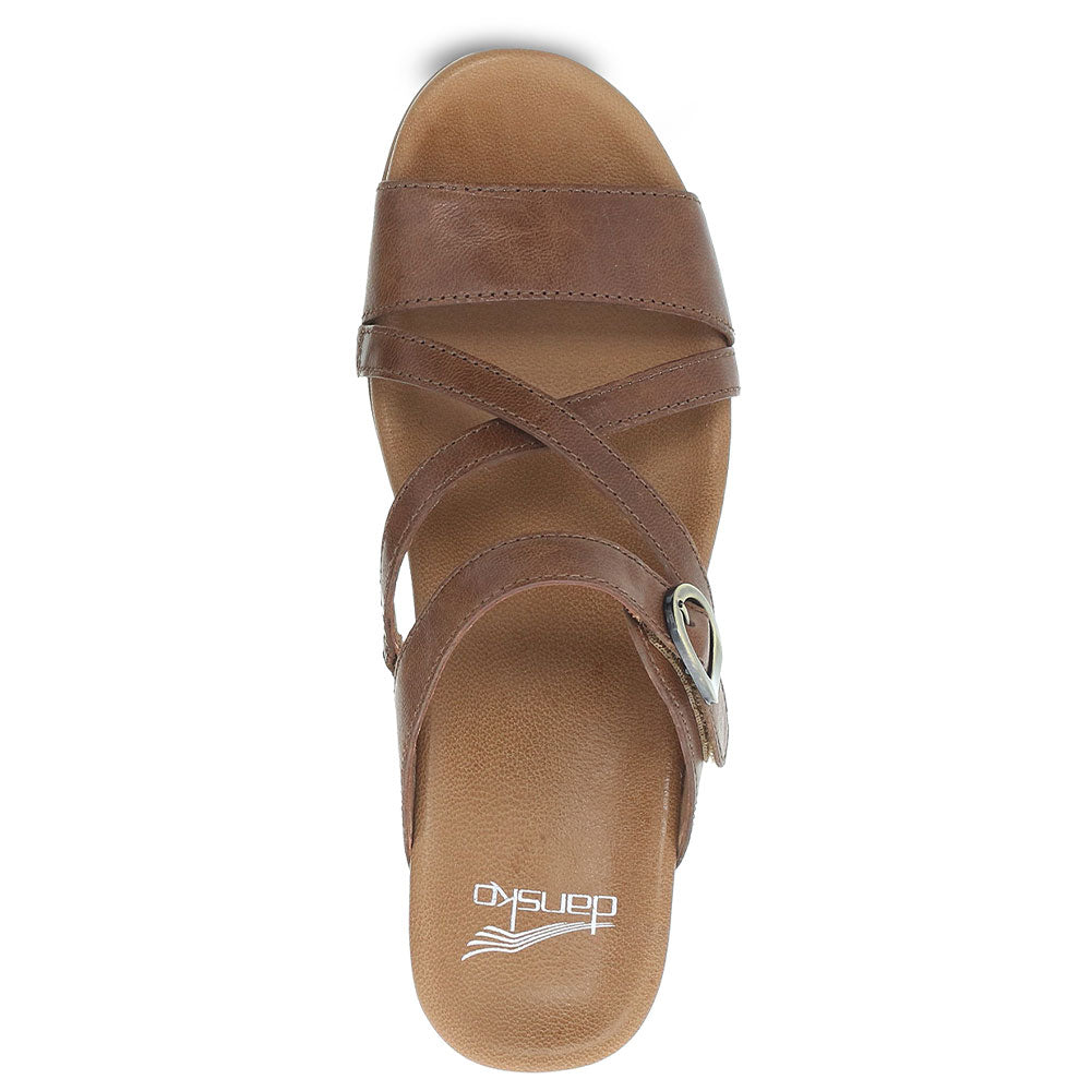 Dansko Ana Open Back Wedge Sandal Womens Shoes 