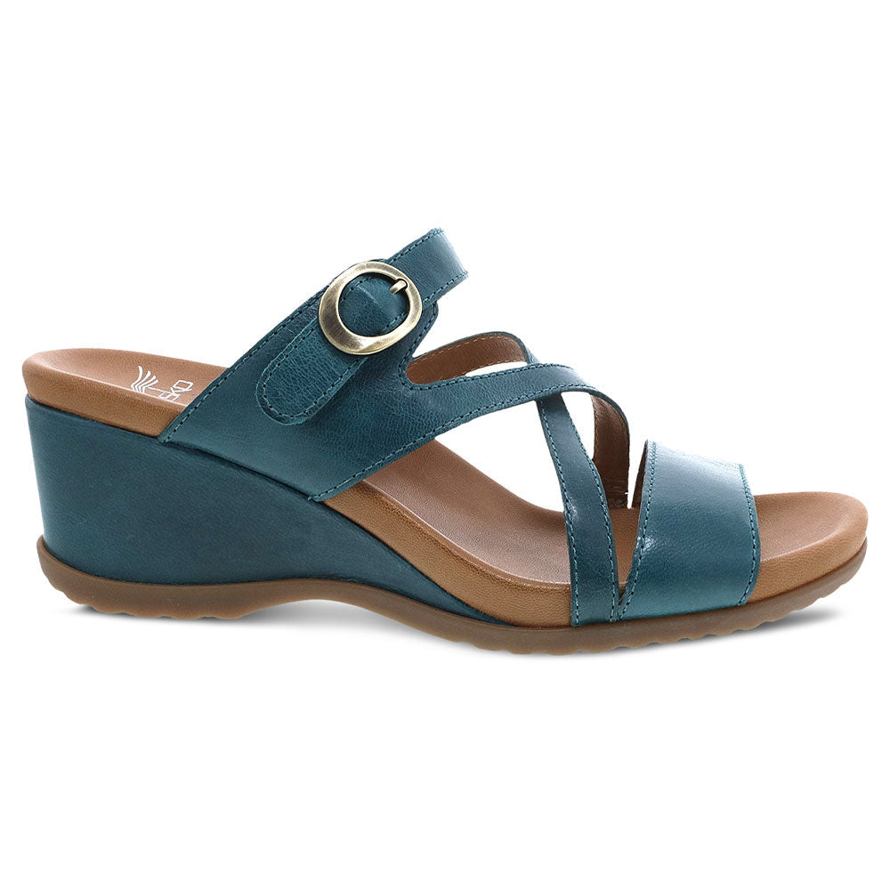 Dansko Ana Open Back Wedge Sandal Womens Shoes 