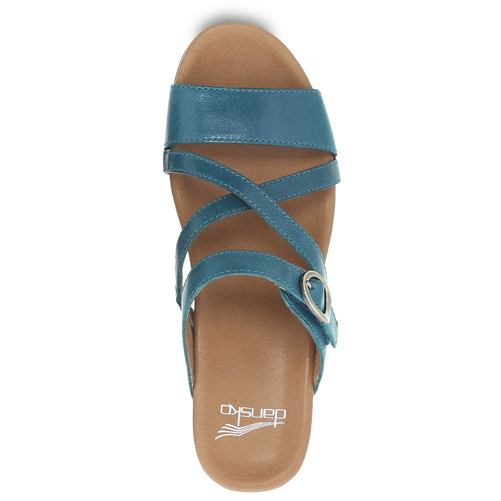 Dansko Ana Open Back Wedge Sandal Womens Shoes 