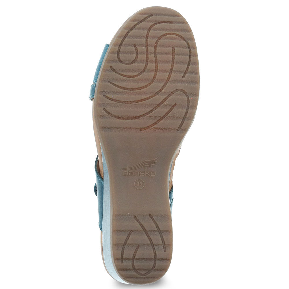 Dansko Ana Open Back Wedge Sandal Womens Shoes 
