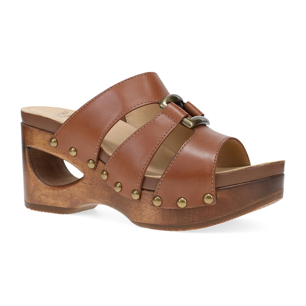 Dansko Aria Clog Womens Shoes Tan