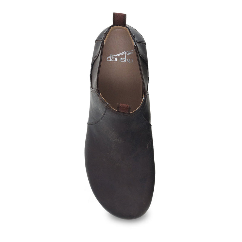 Dansko Becka Leather Bootie Womens Shoes 