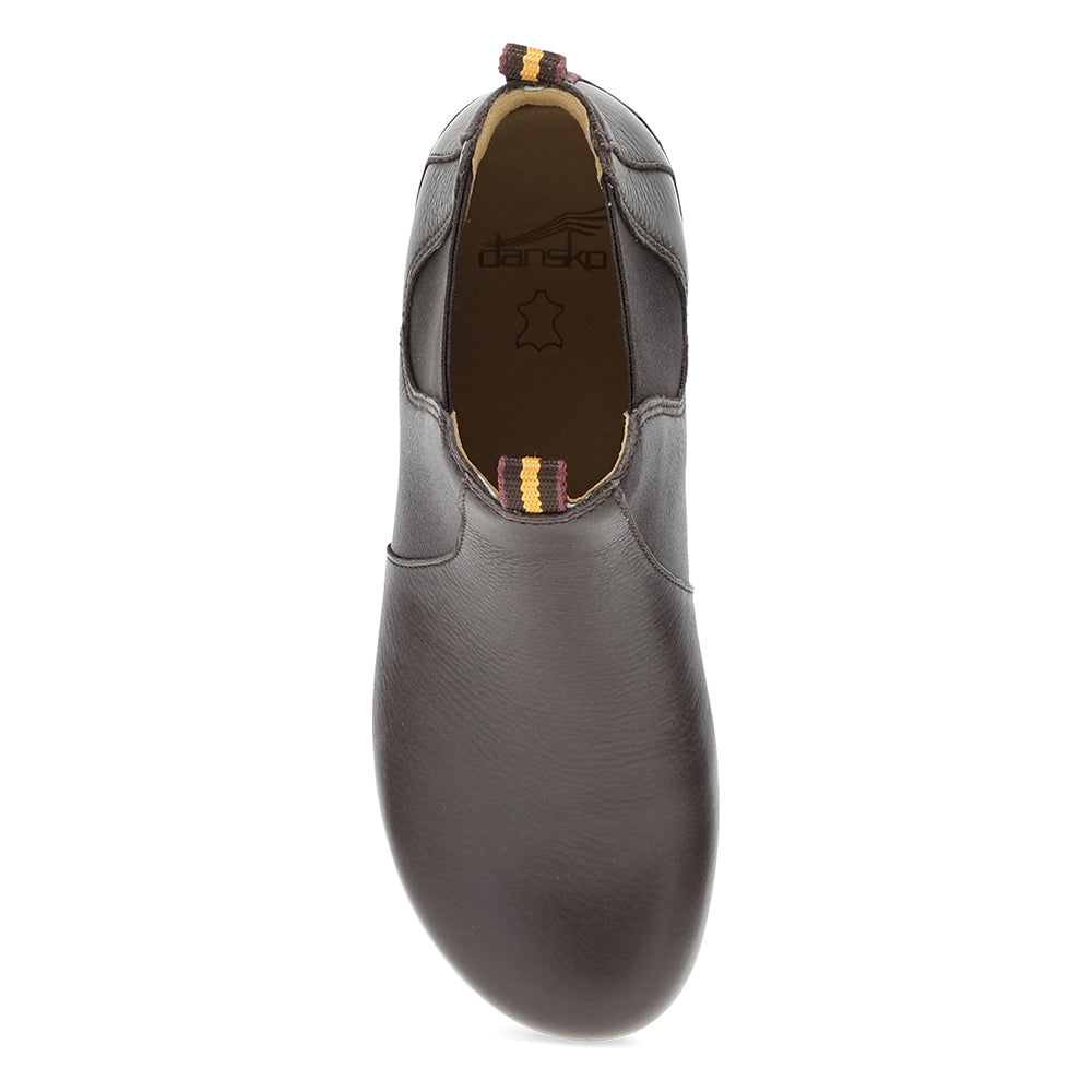 Dansko Becka Leather Bootie Womens Shoes
