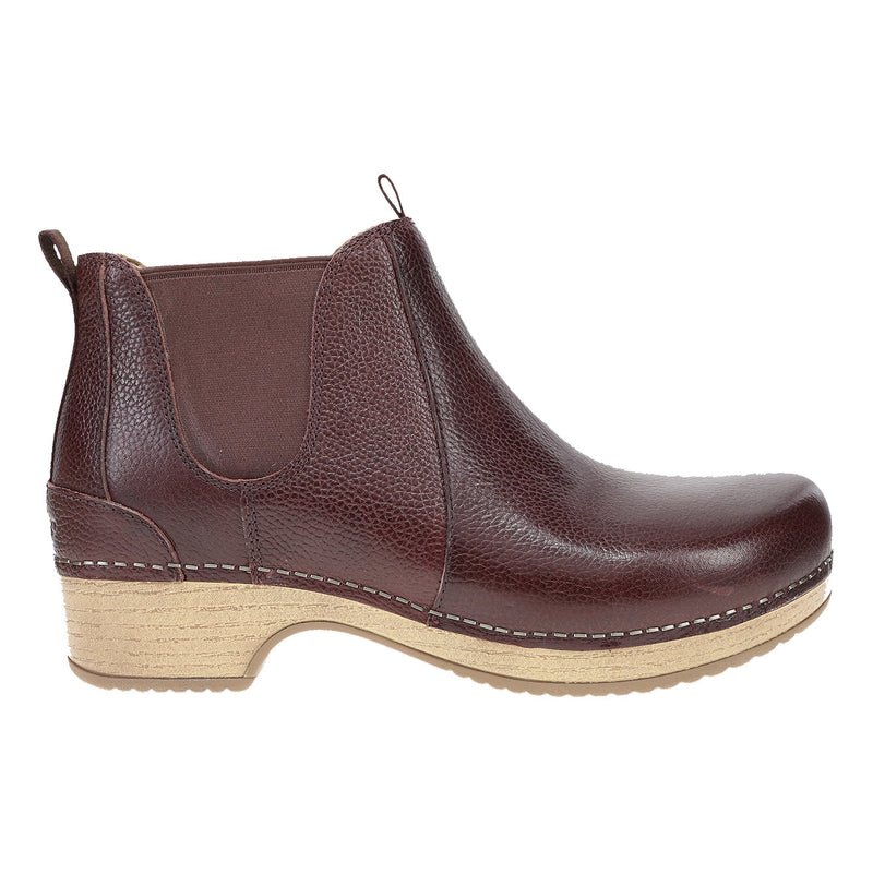 Dansko Becka Leather Bootie Womens Shoes 