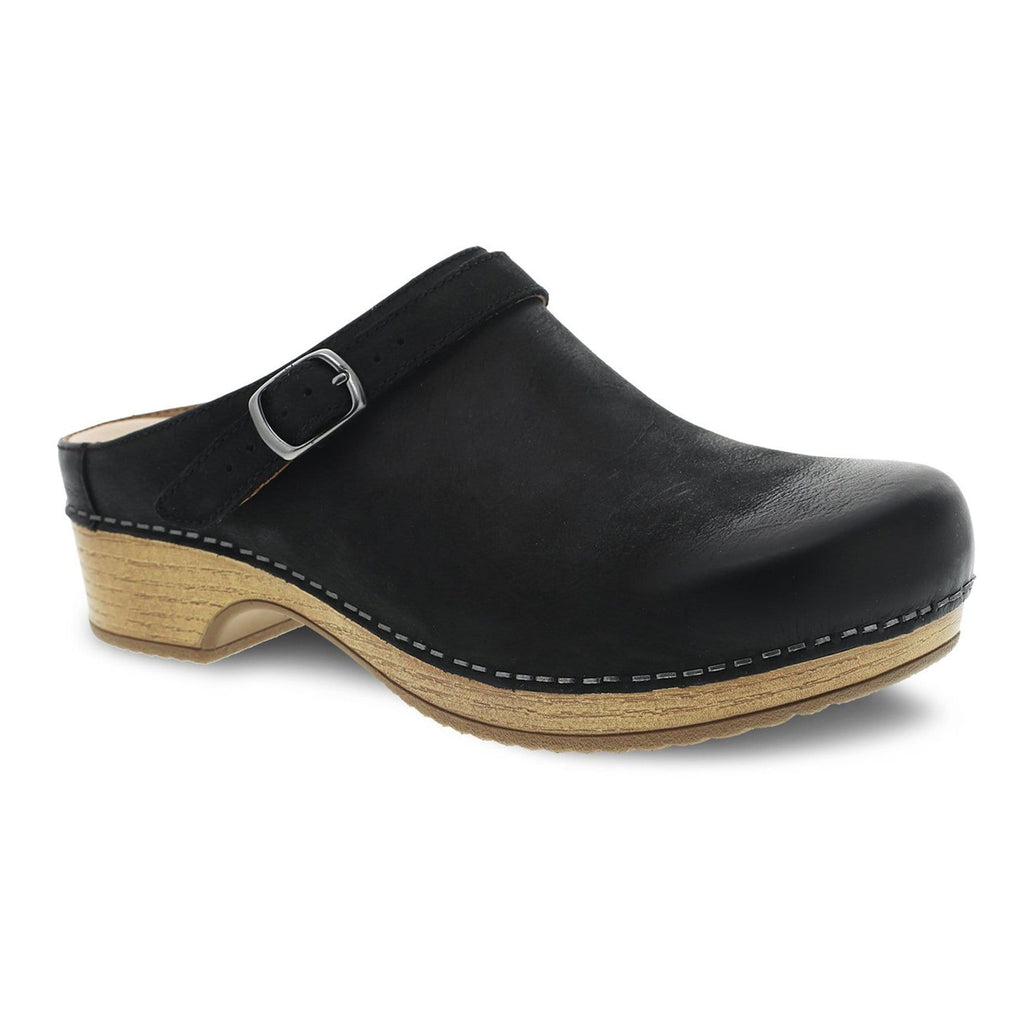 Dansko Berry Mule Clog Womens Shoes Black