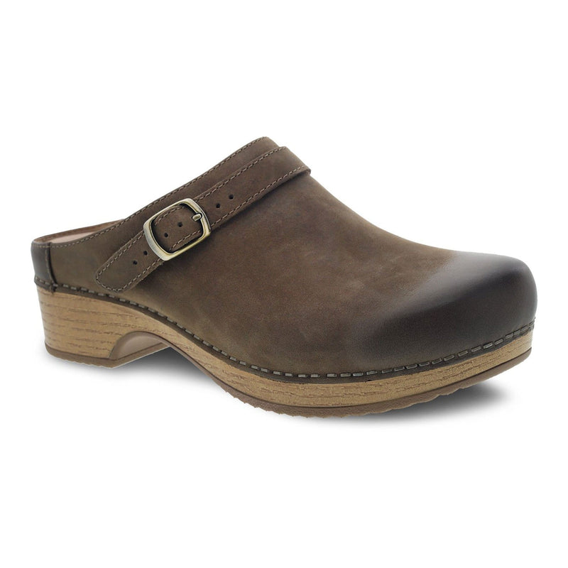 Dansko Berry Mule Clog Womens Shoes Mushroom