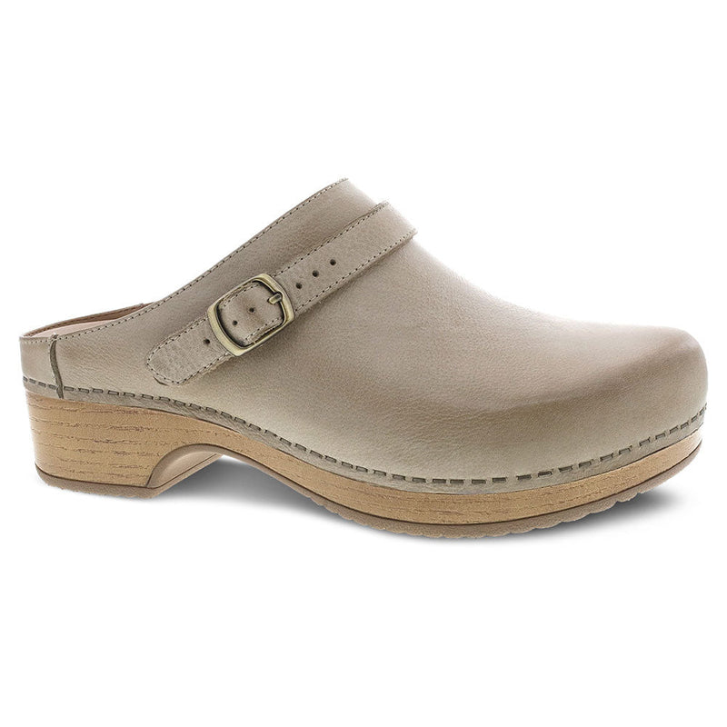 Dansko Berry Mule Clog Womens Shoes Oyster