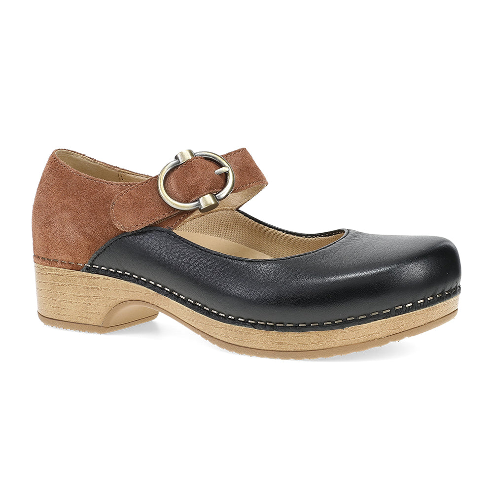 Dansko Bonny Mary Jane Womens Shoes Black/Luggage