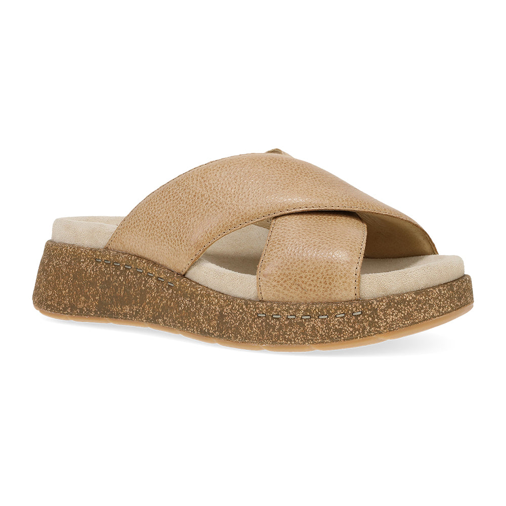 Dansko Bridget Womens Shoes Honey Distressed