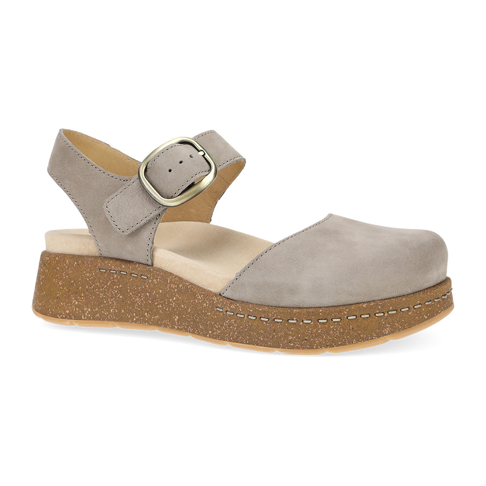 Dansko Brynlee Womens Shoes TaupeMilledNubuck