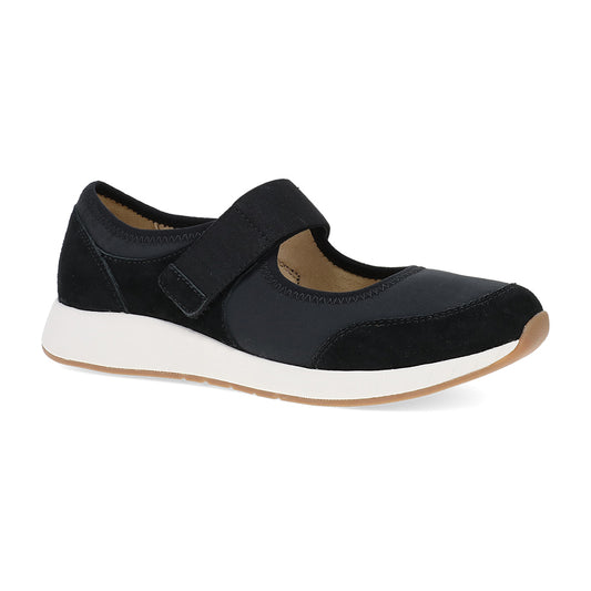 Dansko Carolina Womens Shoes Black Suede