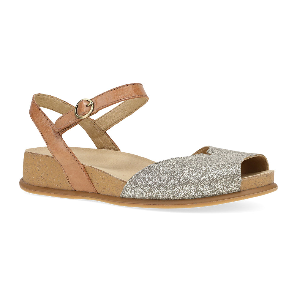Platino/TanLeather