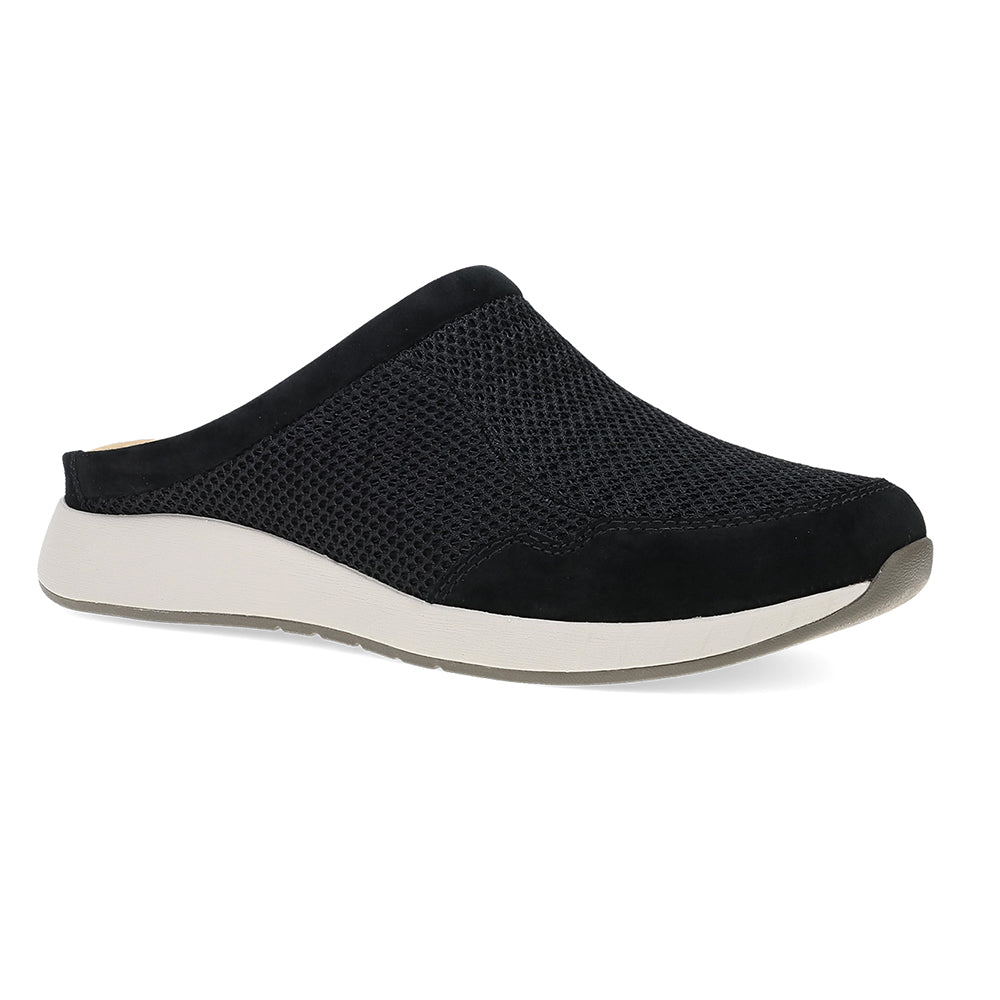 Dansko Claudia Womens Shoes Black Mesh