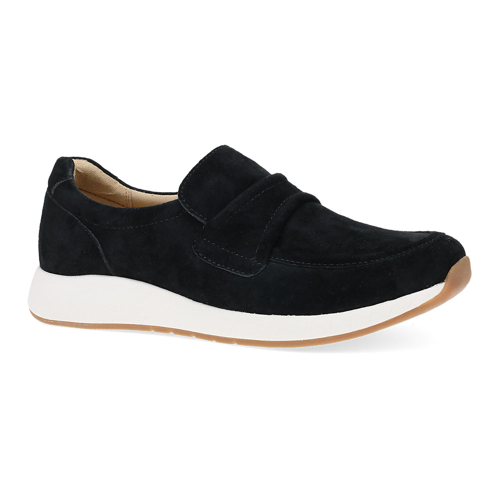 Dansko Clementine Womens Shoes Black Nubuck