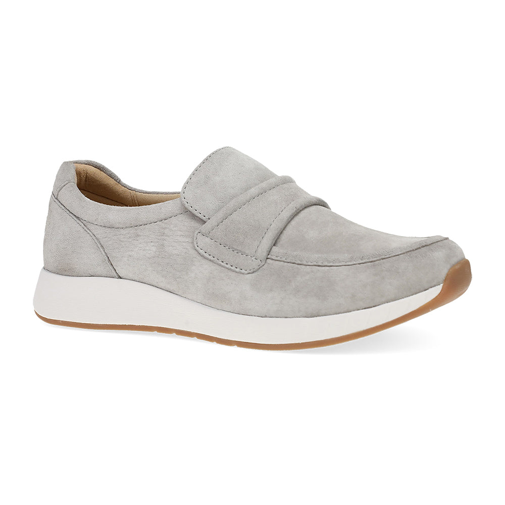 Dansko Clementine Womens Shoes Light Grey Nubuck