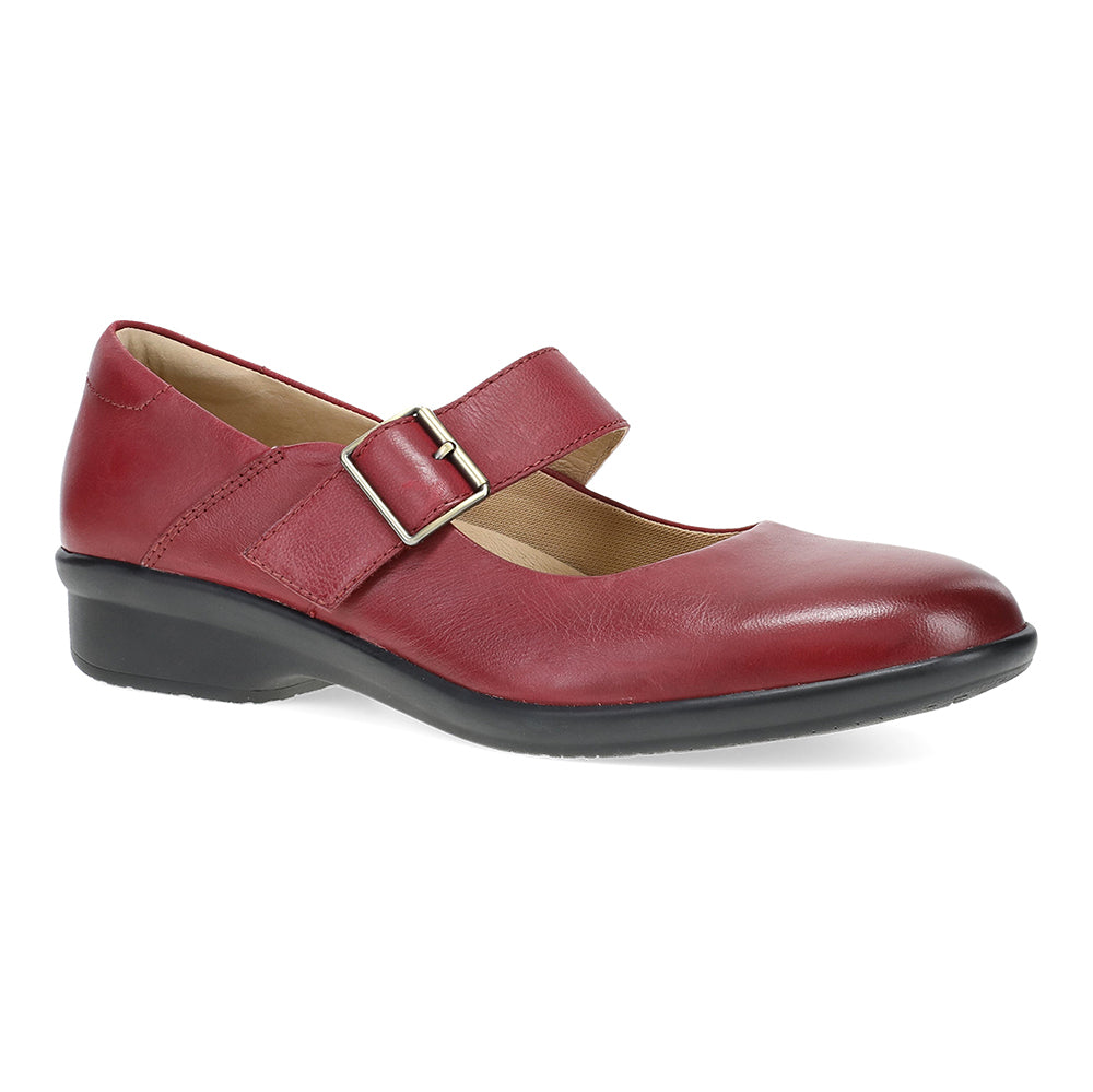 Dansko Collette Wide Womens Shoes Red