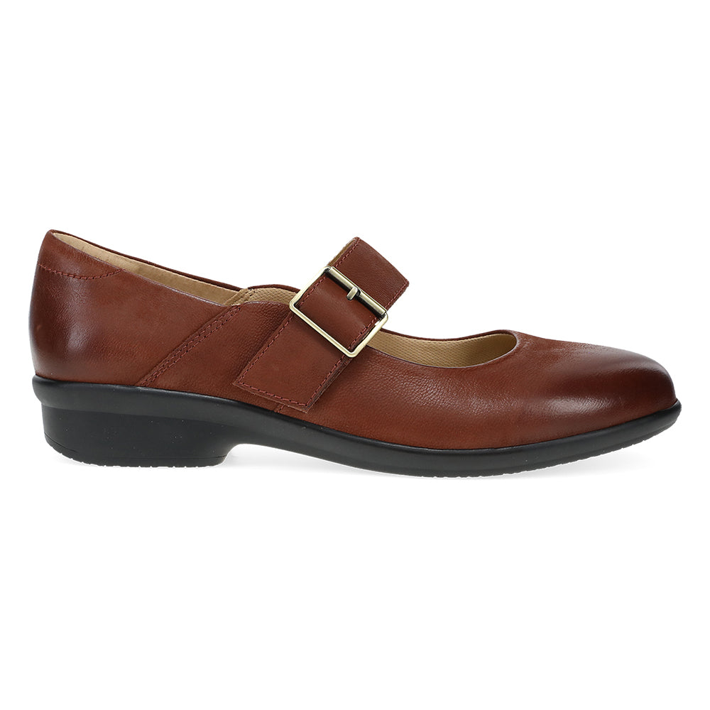 Dansko Collette Womens Shoes Russet Burnished Nubuck