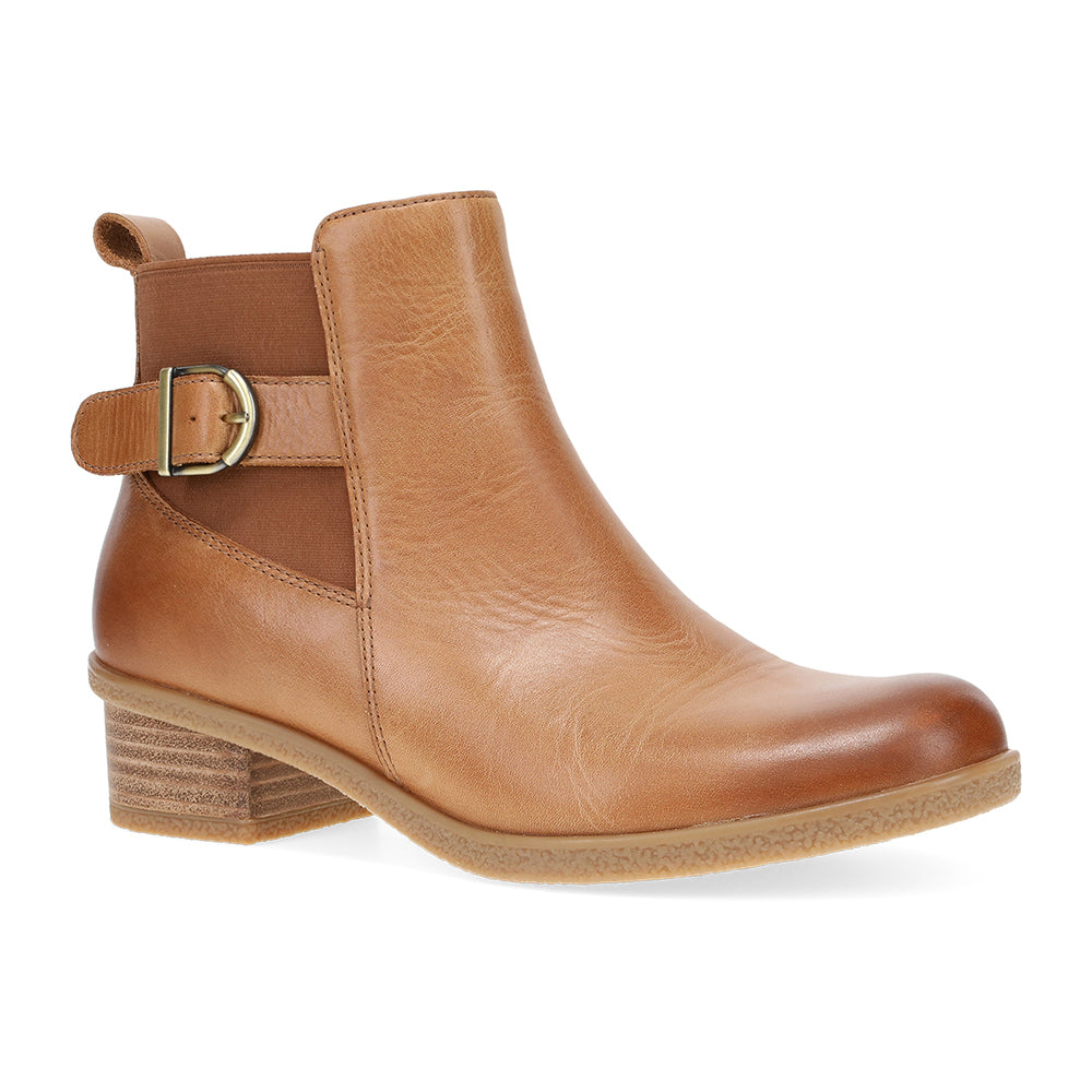 Dansko Deedee Womens Shoes Tan Waterproof Burnished