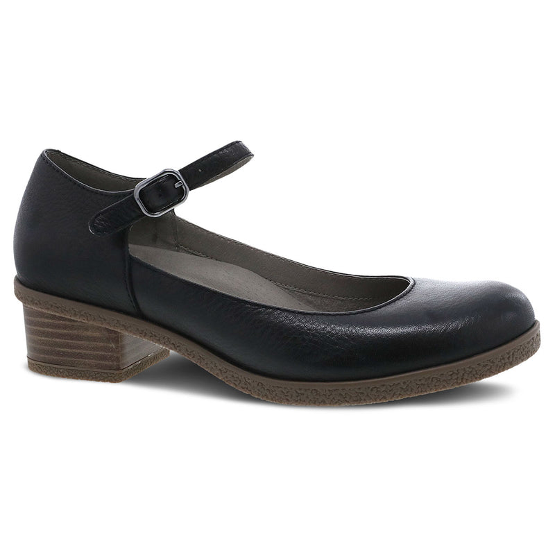 Dansko Deena Mary Jane Womens Shoes Black Waterproof
