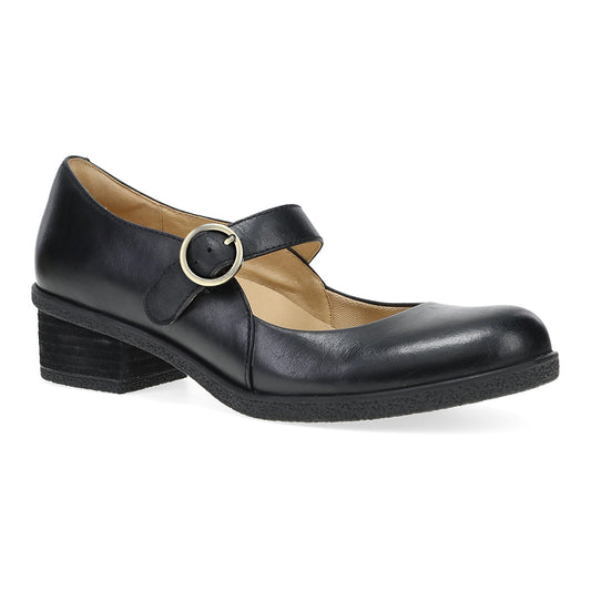 Dansko Deirdra Black Waterproof Burnished
