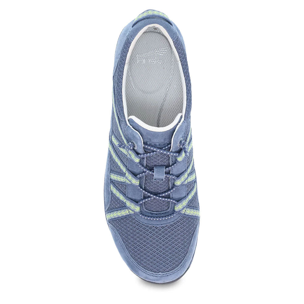 Dansko Harlyn Womens Shoes Blue Suede