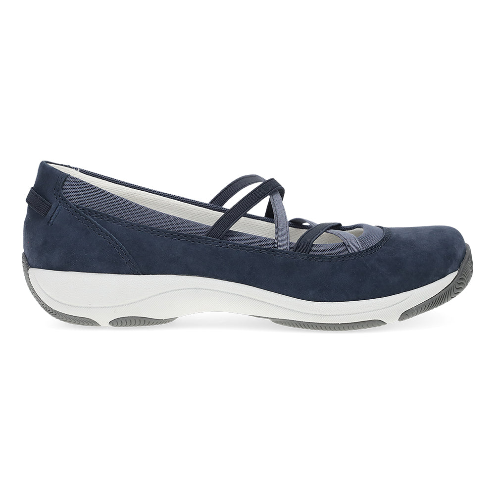 Dansko Harper Navy Suede
