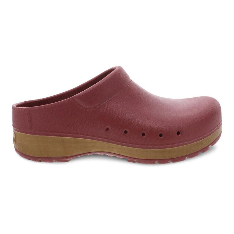 Dansko Kane Women's Clog Womens Shoes Red Molded
