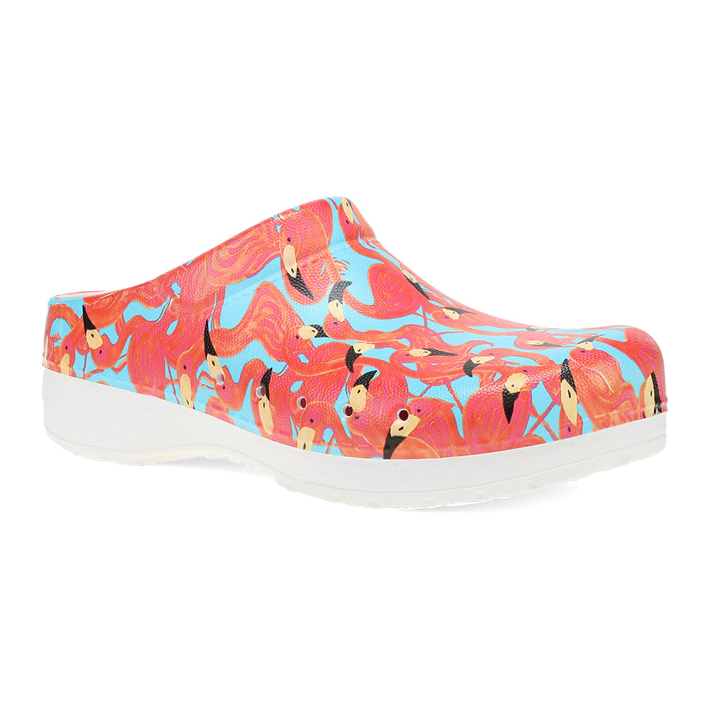 Dansko Kane Women's Clog Womens Shoes Flamingo