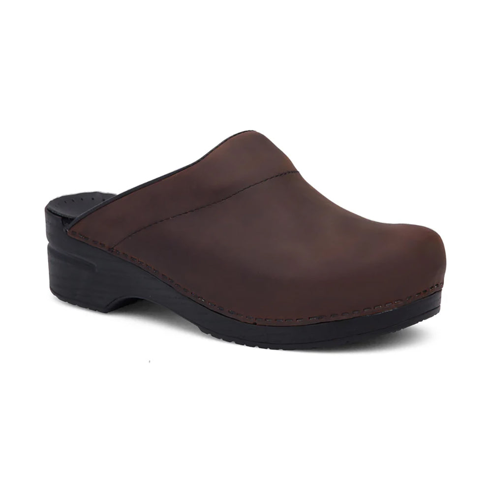 Dansko Karl Slip On Clog Mens Shoes Brown