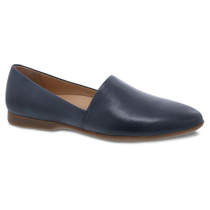 Dansko Larisa Pointed Toe Flat Womens Shoes Navy