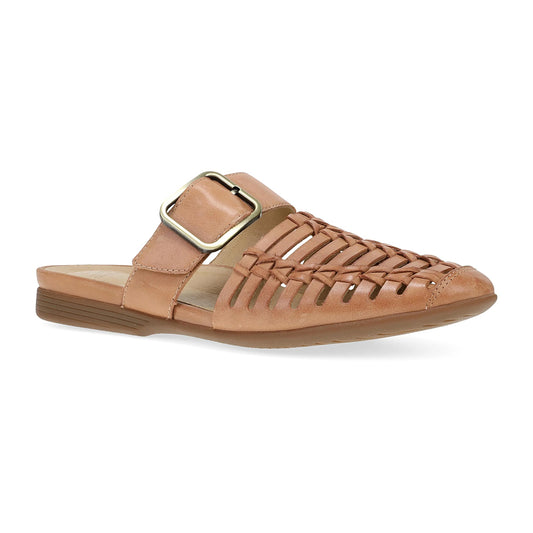 Dansko Leilani Womens Shoes LightTanBurnishedNappa