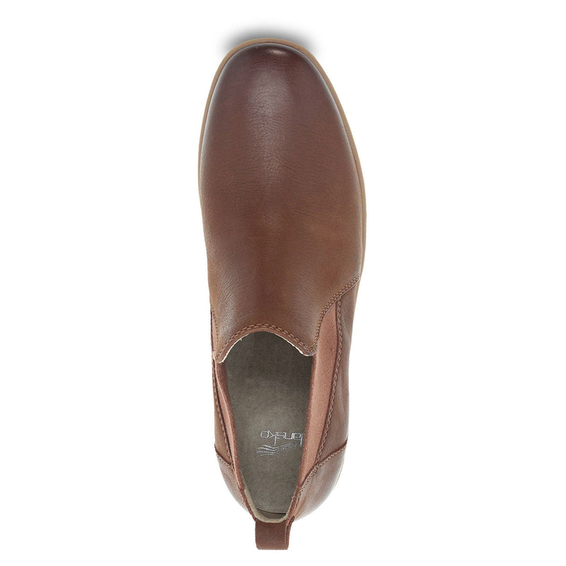 Dansko brown booties online