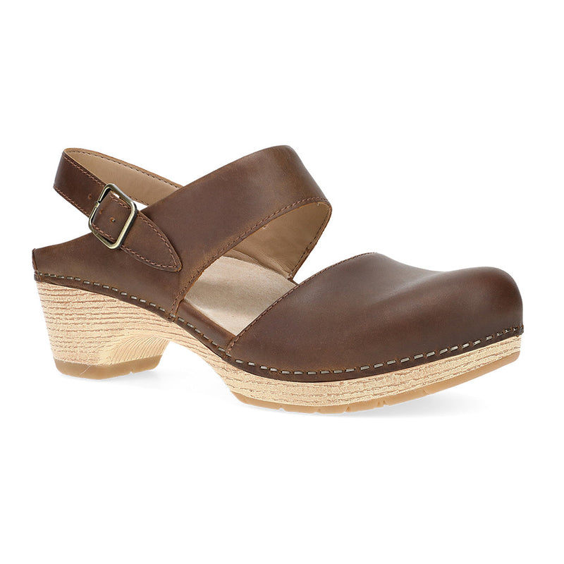 Dansko Lucia Womens Shoes TanOiledPullUp