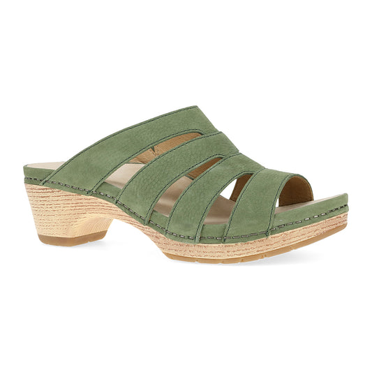 Dansko Lyndi Womens Shoes JadeMilledNubuck