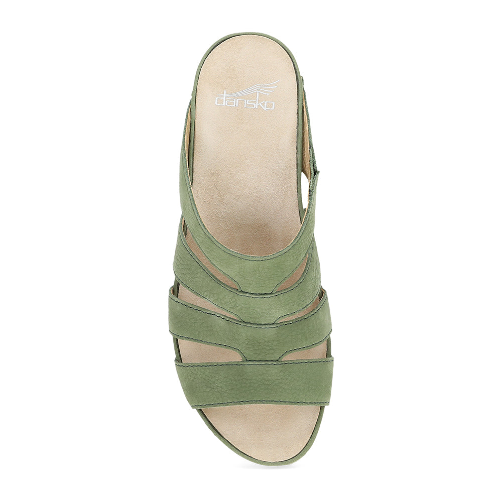 Dansko Lyndi Womens Shoes JadeMilledNubuck
