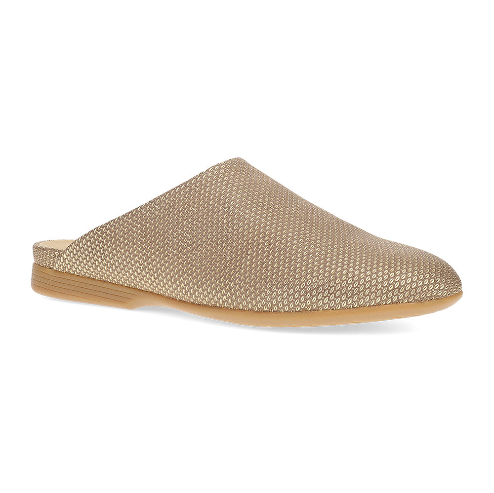 Dansko Lysa Womens Shoes Mink/Gold