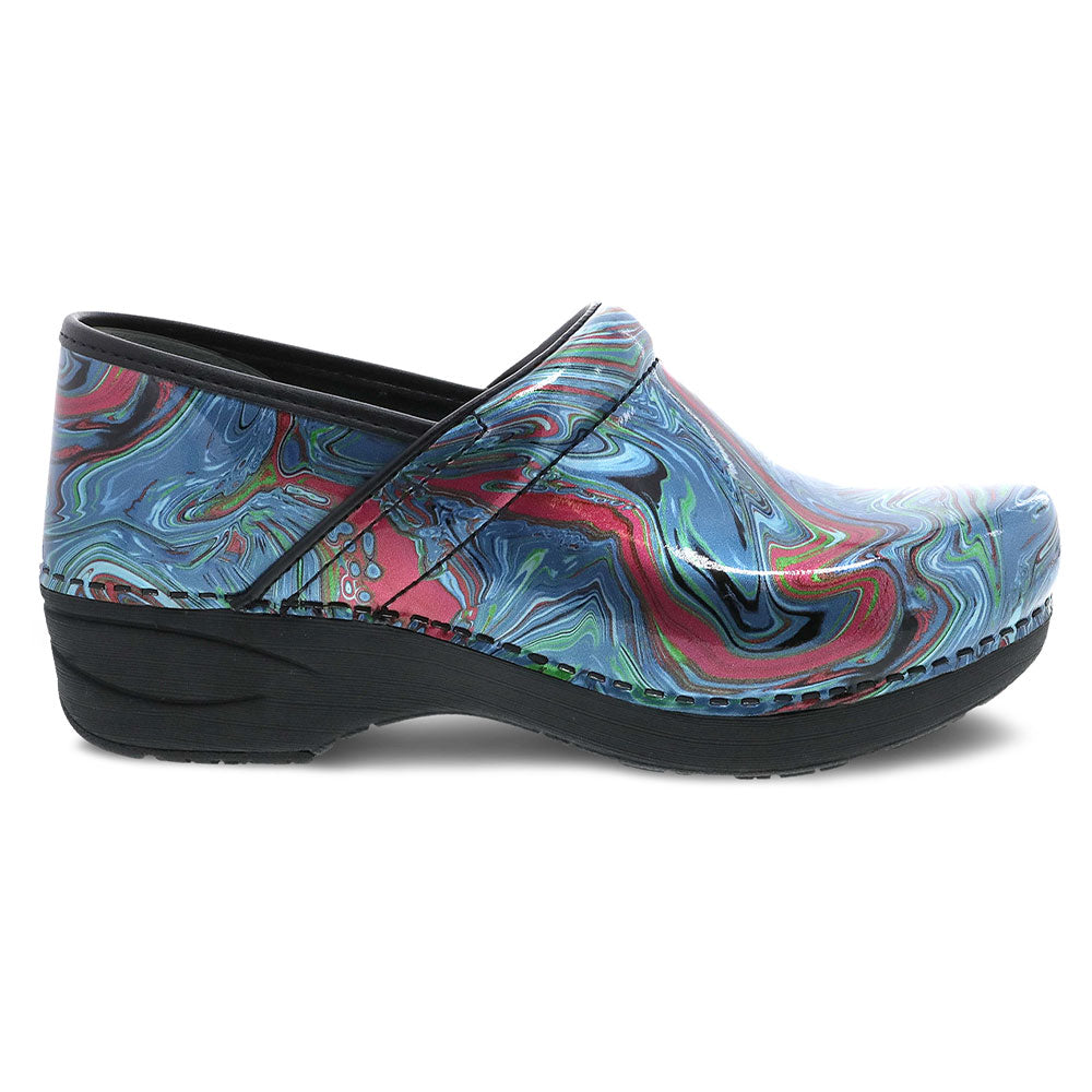 Dansko XP 2.0 Marble Swirl Patent Womens Shoes 